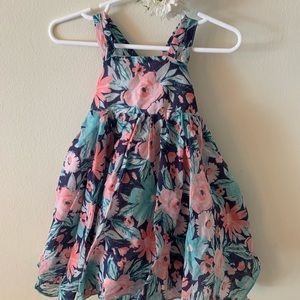 Toddler flowery dress